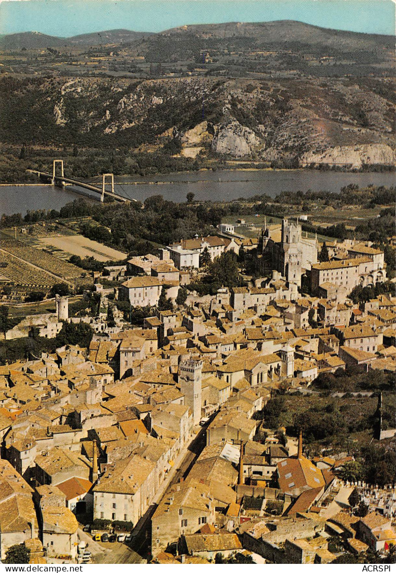 VIVIERS  La Ville Et La Vallée Du Rhône Vues Du Ciel    32 (scan Recto Verso)MH2923 - Viviers