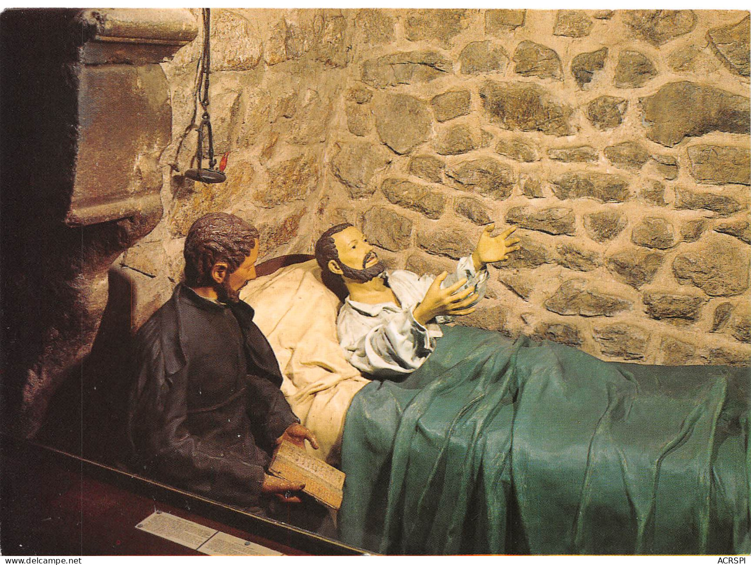 LA LOUVESC  Chapelle Saint Régis  LE GISANT à L'emplacement De La Mort Du Saint   8 (scan Recto Verso)MH2925 - La Louvesc
