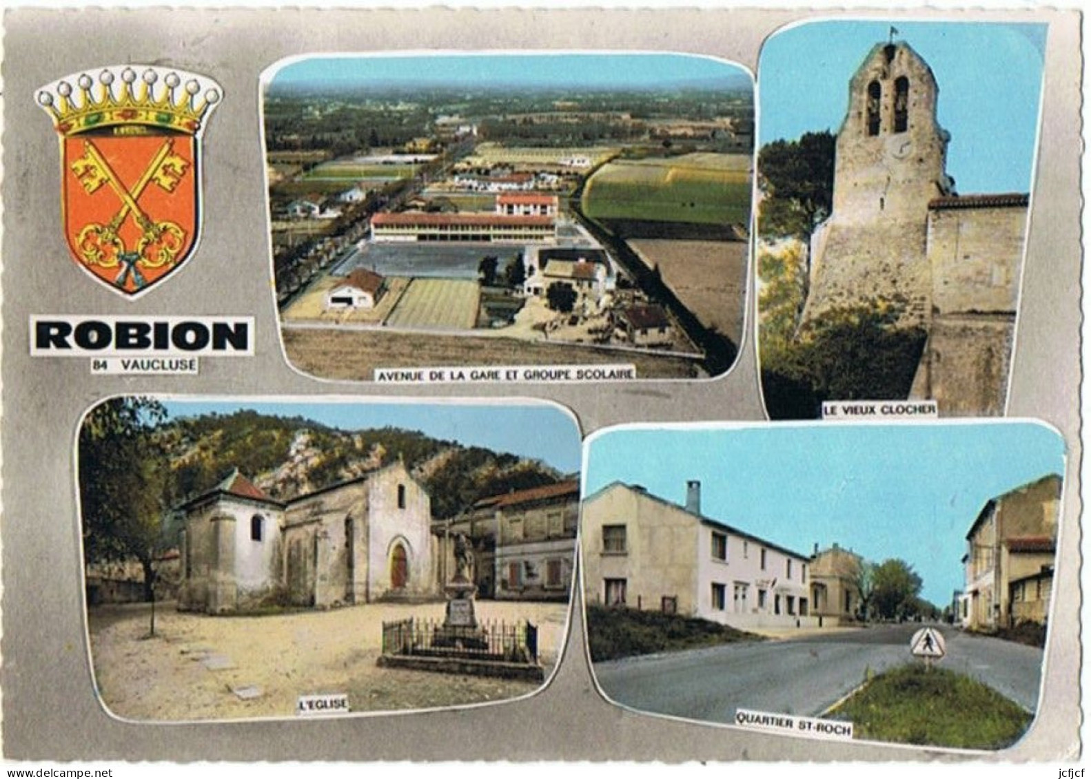 CPM..84..ROBION..VAUCLUSE..MULTIVUES - Robion