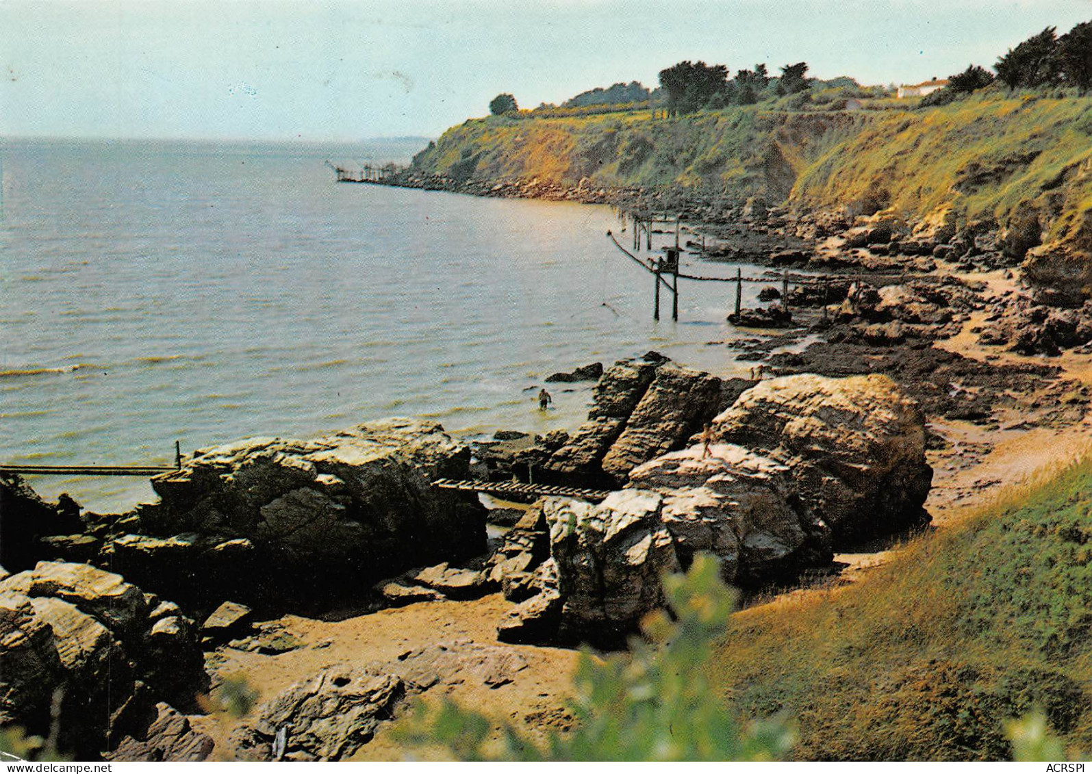 LA BERNERIE-EN-RETZ    Rochers Et Pêcheries De La Boutinardière     2 (scan Recto Verso)MH2929 - La Bernerie-en-Retz