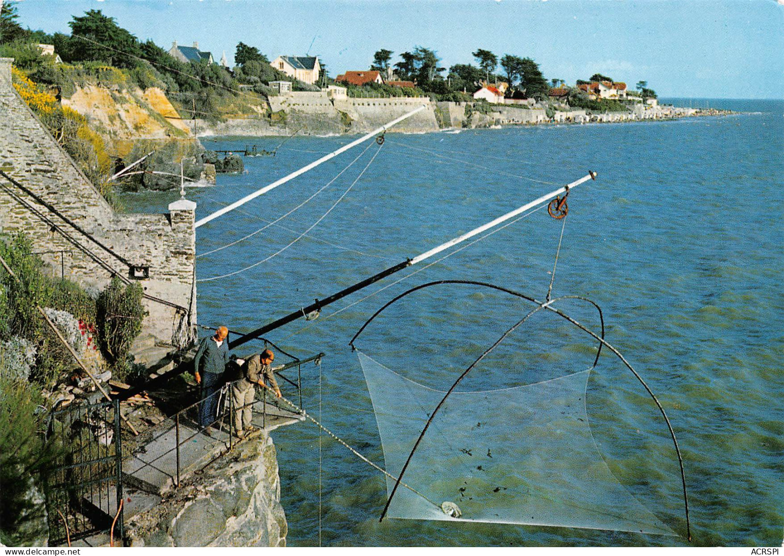 LA BERNERIE-EN-RETZ    La Pêche Au Carrelet    1 (scan Recto Verso)MH2929 - La Bernerie-en-Retz