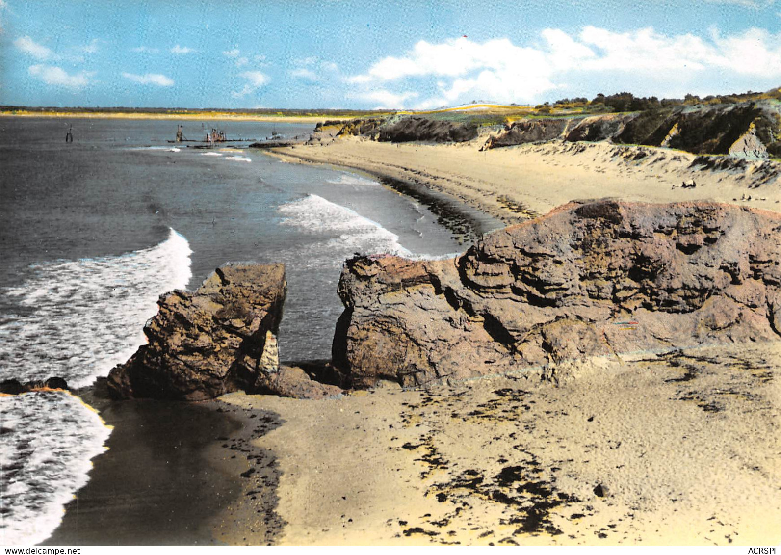 SAINT MICHEL CHEF CHEF   Le Rocher De La Porte Et La Plage De Gohaud   13   (scan Recto Verso)MH2929 - Saint-Michel-Chef-Chef