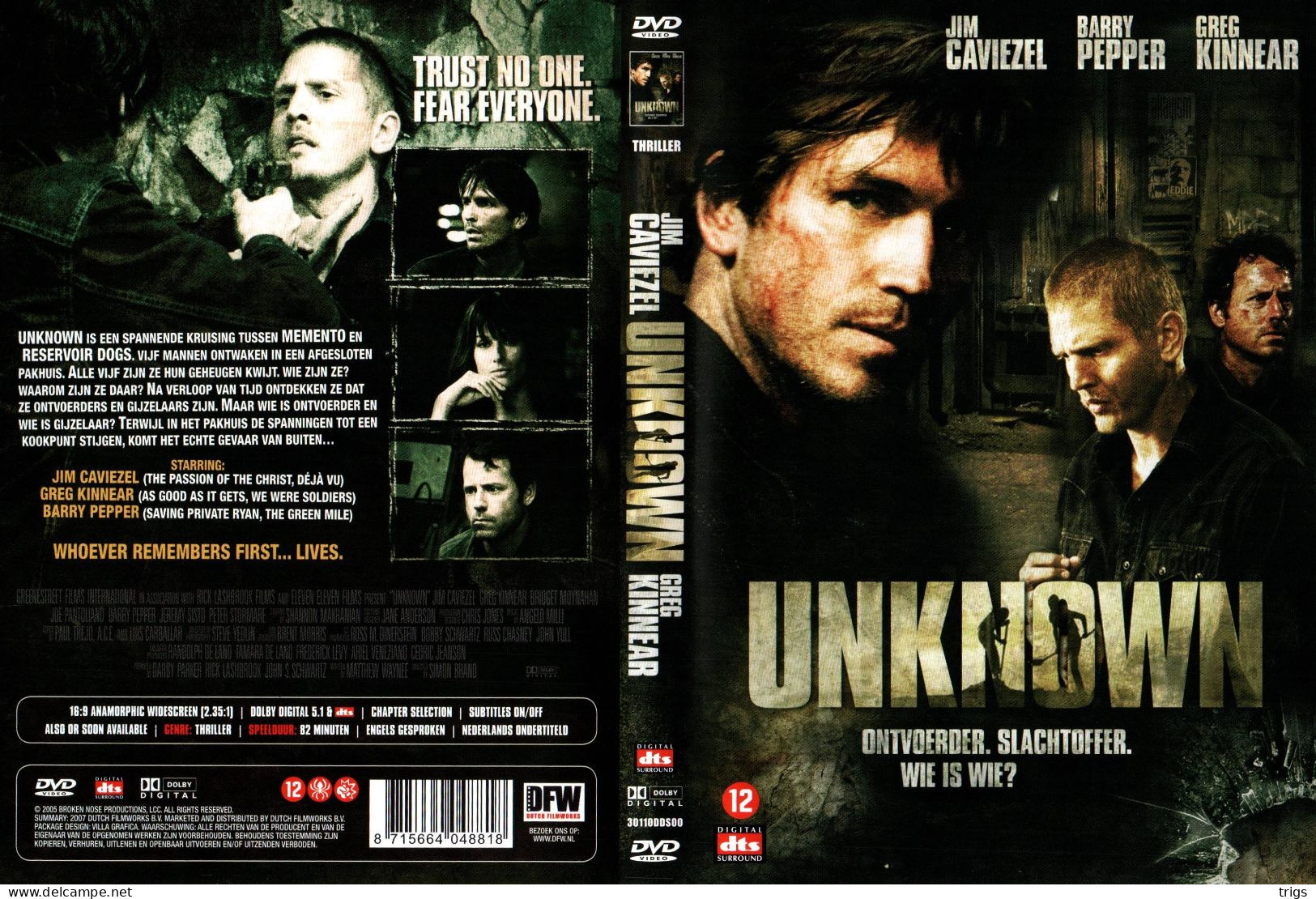 DVD - Unknown - Policiers