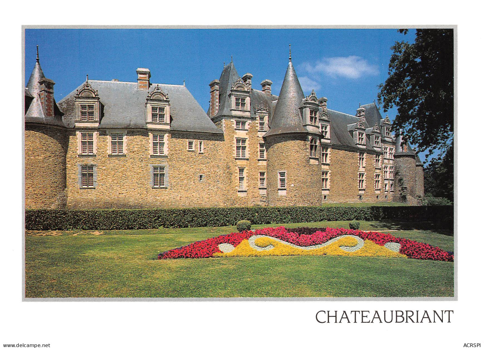 CHATEAUBRIANT   Château Renaissance XVIe S    30 (scan Recto Verso)MH2929 - Châteaubriant