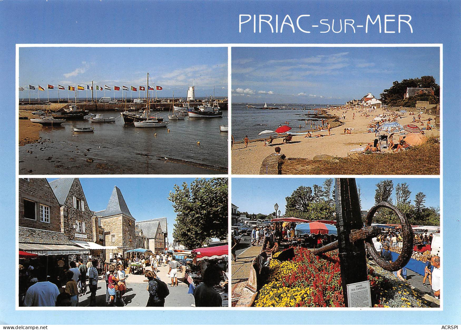 PIRIAC SUR MER   Le Port, La Plage, Les Vieilles Maisons   29 (scan Recto Verso)MH2930 - Piriac Sur Mer