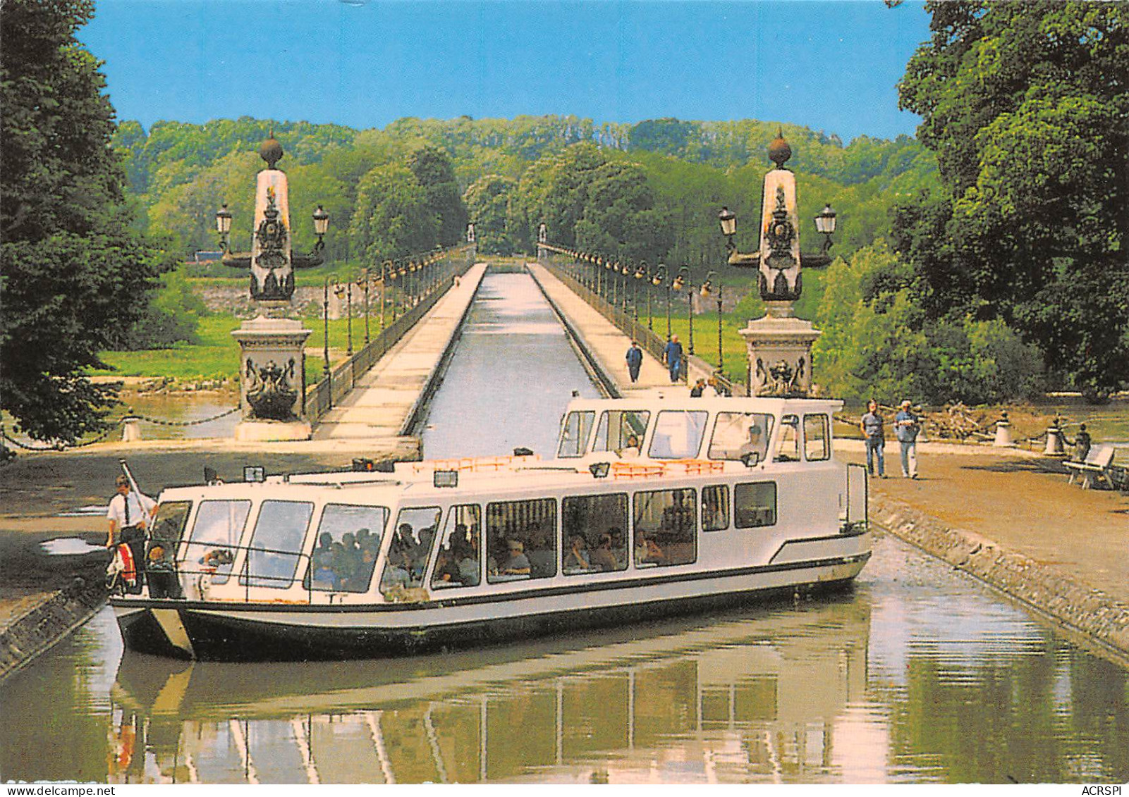 BRIARE  Maison éclusière, Port De Plaisance : Bâteau Croisières-repas, Promenades    36  (scan Recto Verso)MH2931 - Briare