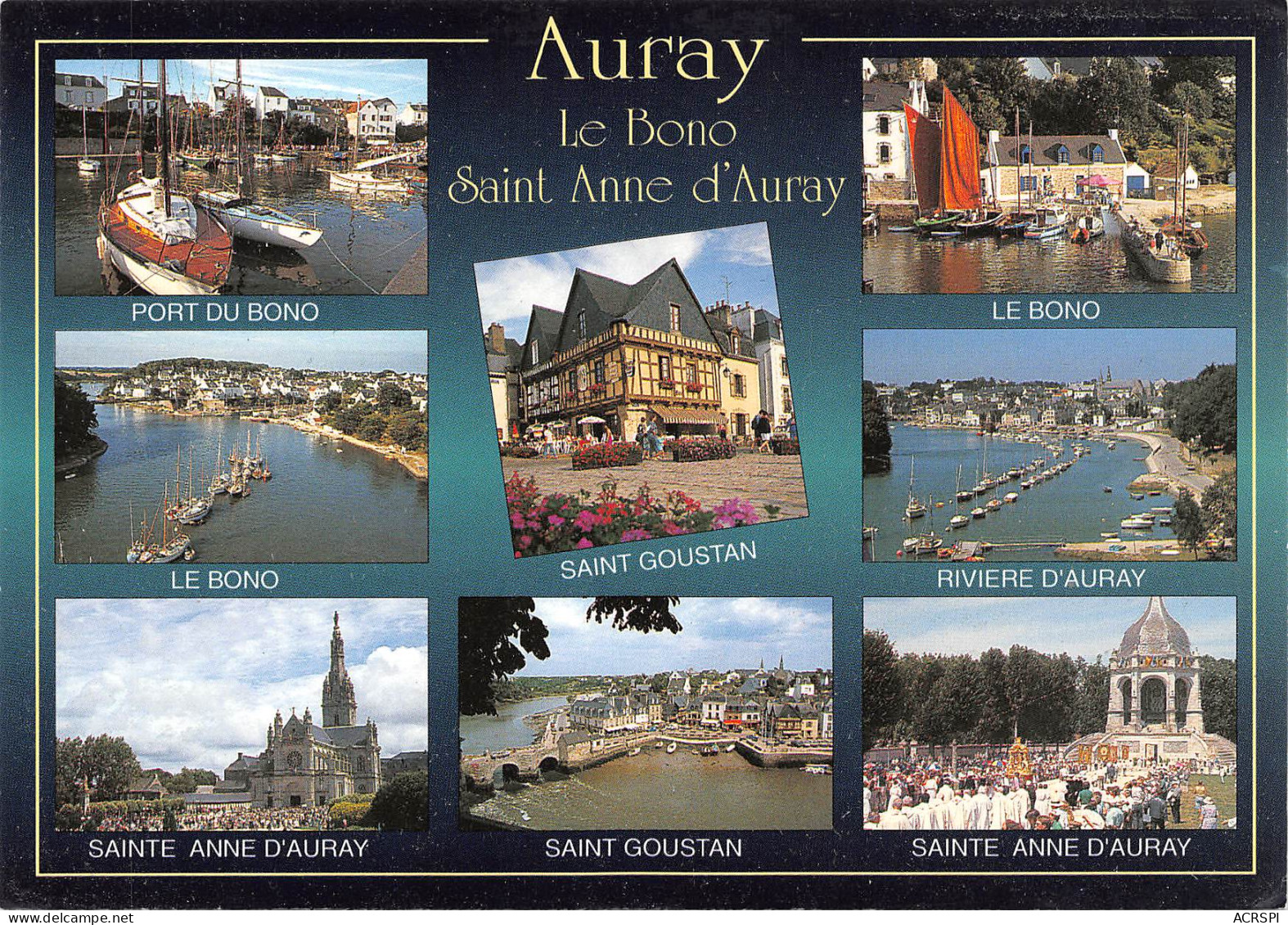 AURAY  Multivues Du Pays D'Auray    13   (scan Recto Verso)MH2936 - Auray