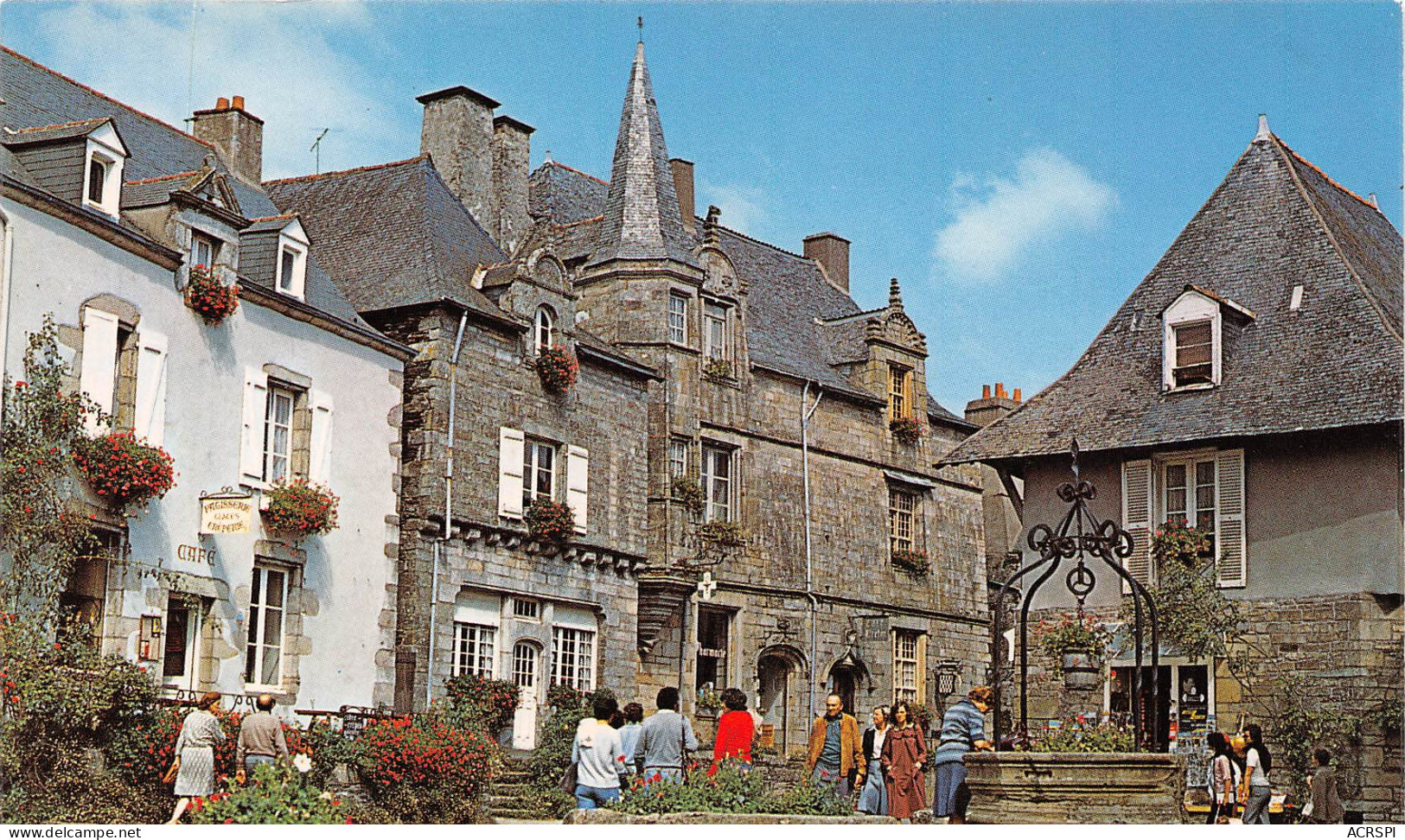 ROCHEFORT EN TERRE   Maisons Fleuries   23  (scan Recto Verso)MH2936 - Rochefort En Terre