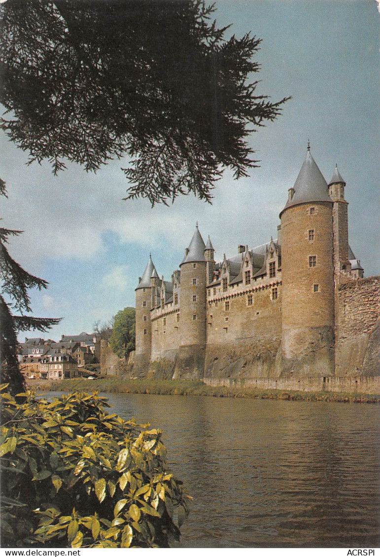 JOSSELIN  Le Château, Les Feneëtres Et Les Lucarnes Qui Dominent Les Murailles Jean II XVIe 39  (scan Recto Verso)MH2937 - Josselin