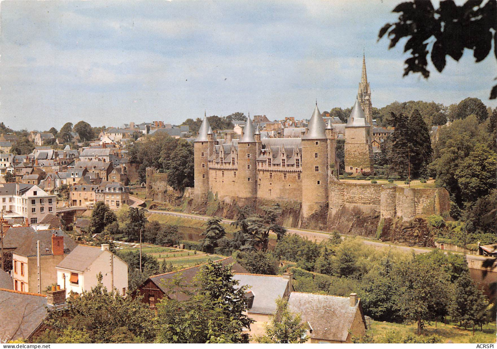 JOSSELIN  La Ville Et Le Château Pris Des Buttes Saint-Laurent      33 (scan Recto Verso)MH2939 - Josselin