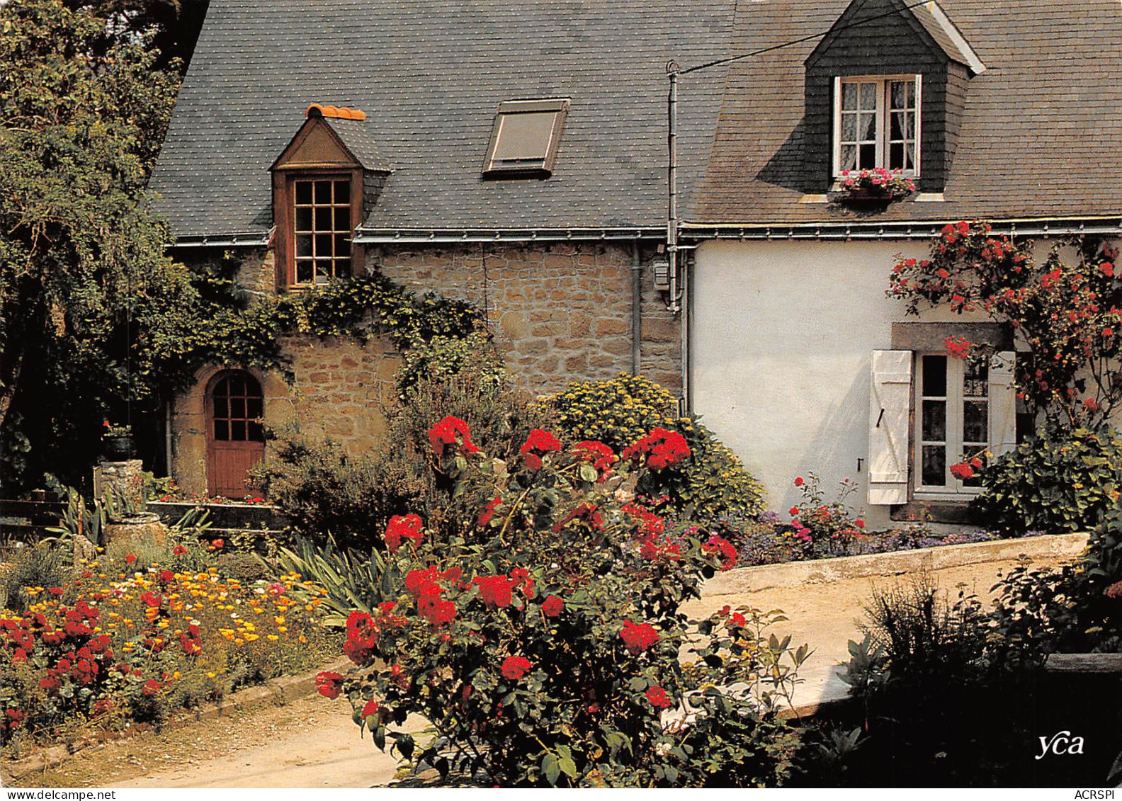 ILE D'ARZ    Maisons Fleuries Au Bourg De PEN ROZ     13   (scan Recto Verso)MH2941 - Ile D'Arz