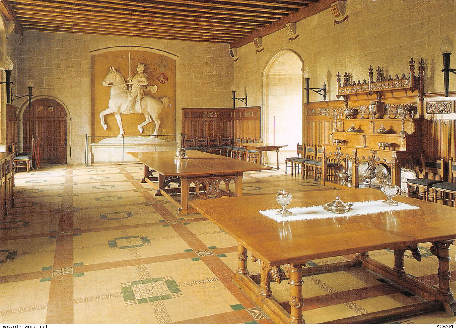 JOSSELIN   Intérieur Du Château, La Salle à Manger     26 (scan Recto Verso)MH2941 - Josselin