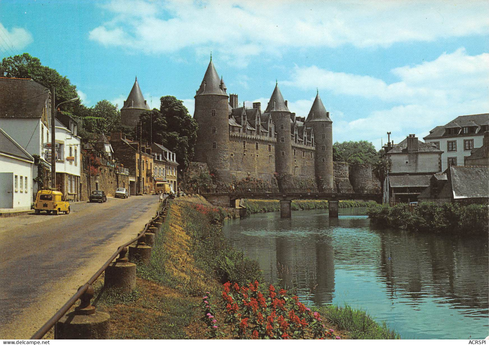 JOSSELIN   Le Château Et Le Pont Sainte-Croix        27 (scan Recto Verso)MH2941 - Josselin