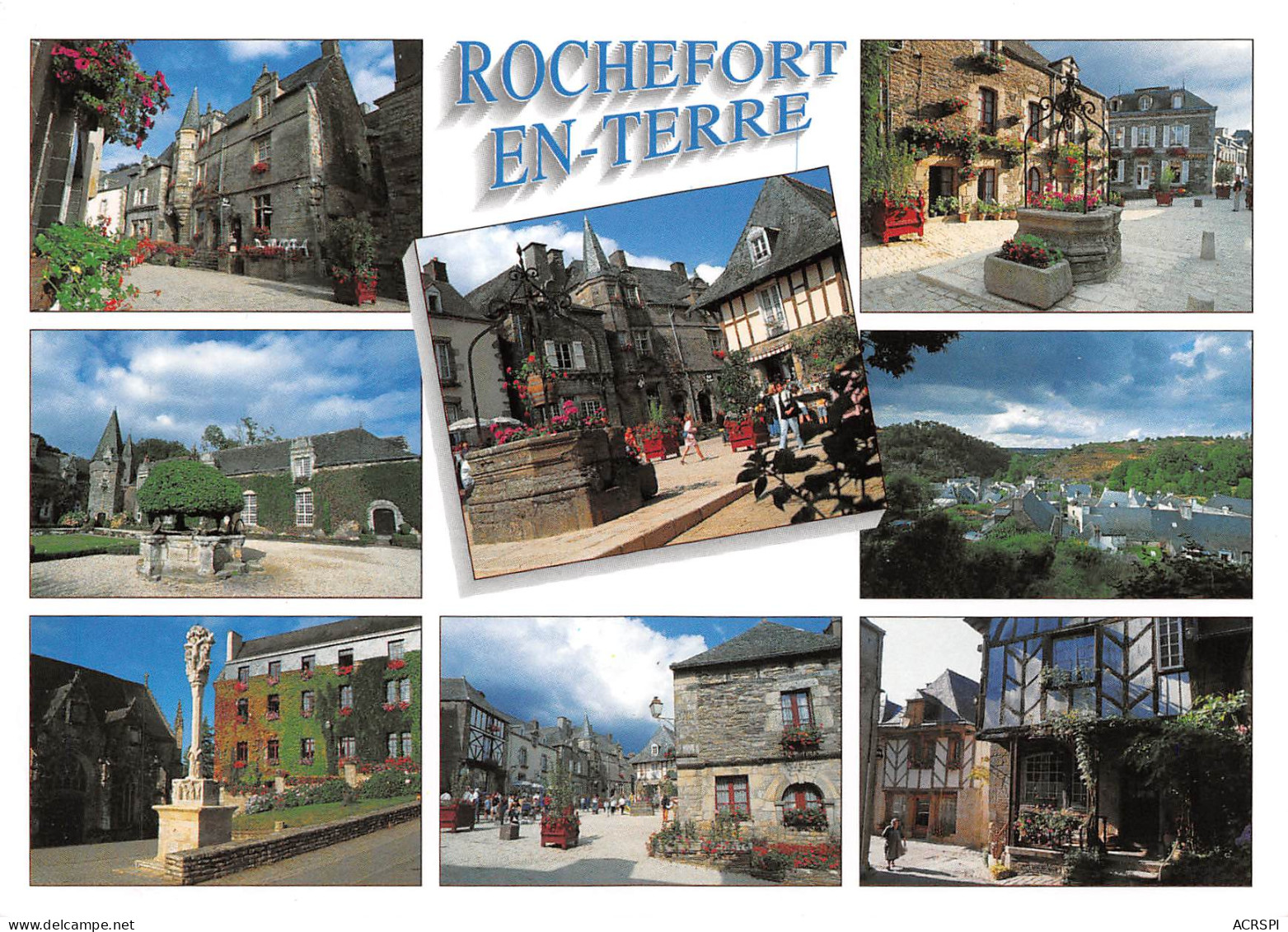 ROCHEFORT EN TERRE   Vues Diverses    33 (scan Recto Verso)MH2943 - Rochefort En Terre