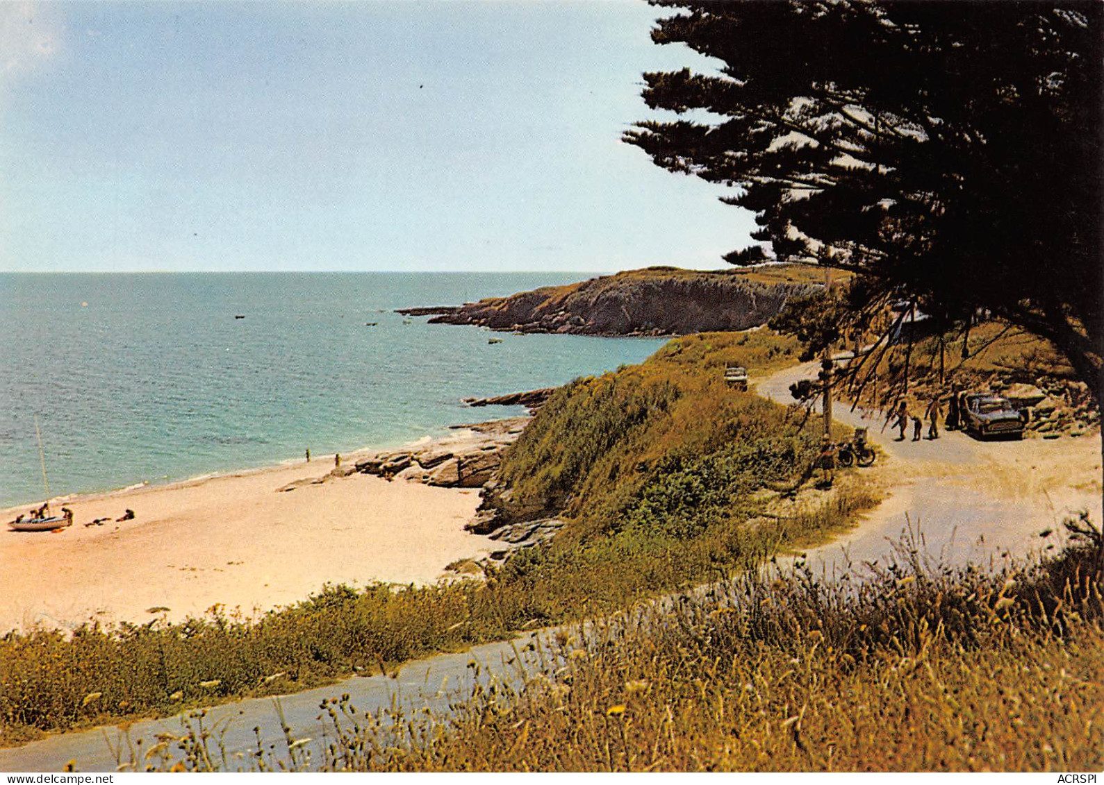 ILE DE GROIX  Perspective Sur La Plage Des Grands Sables    3 (scan Recto Verso)MH2947 - Groix