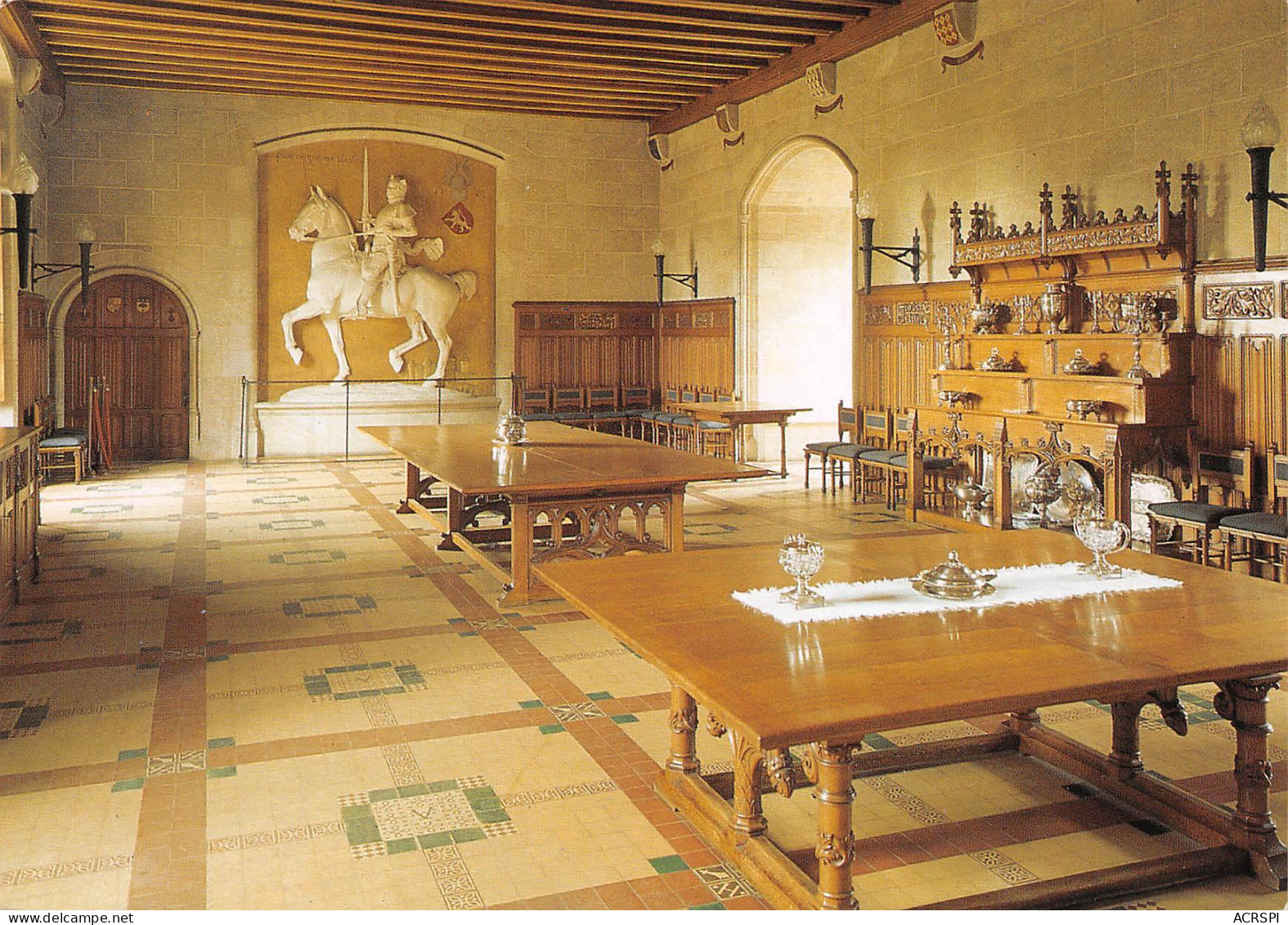 JOSSELIN  Intérieur Du Château  La Salle à Manger    32 (scan Recto Verso)MH2948 - Josselin