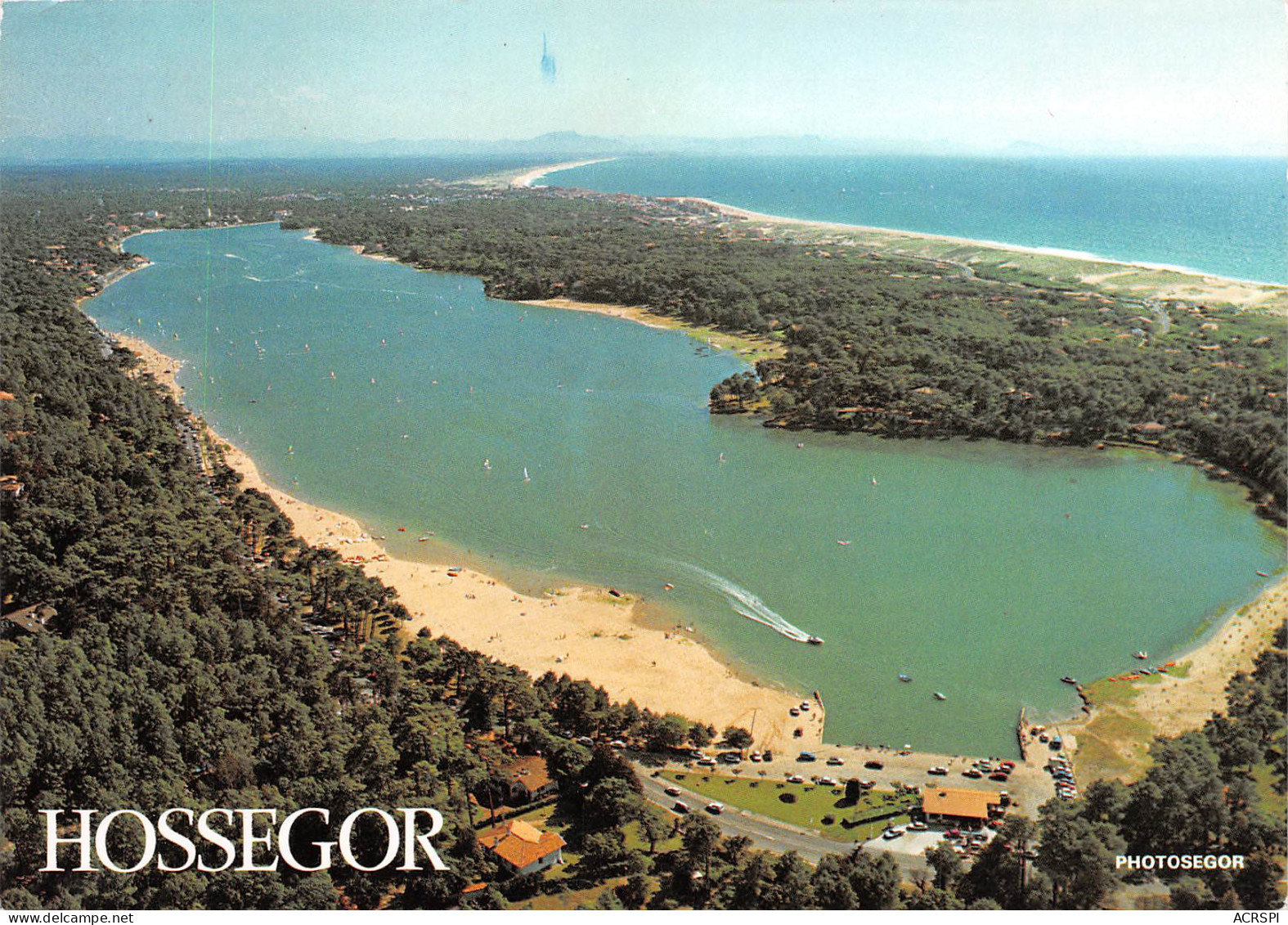 HOSSEGOR  Le Lac Et L'océan     13 (scan Recto Verso)MH2950 - Hossegor