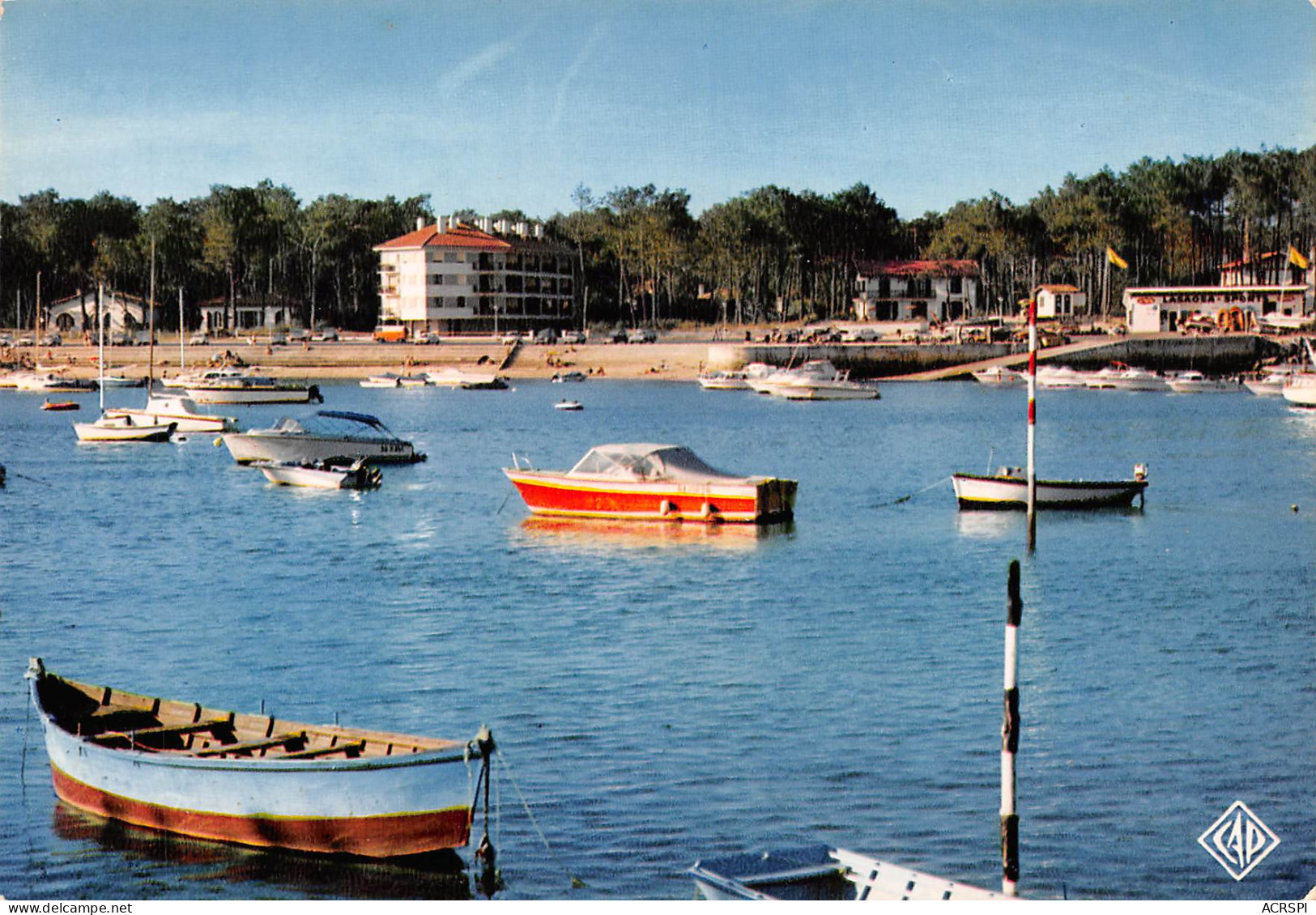 CAPBRETON  Le Chenal Et Le Port - Vue Vers Hossegor   16 (scan Recto Verso)MH2952 - Capbreton