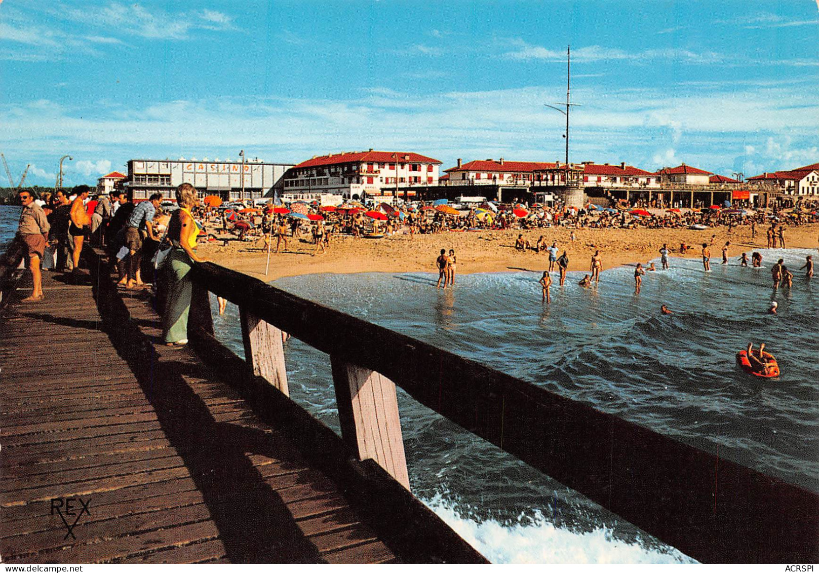 CAPBRETON   La Plage Vue De L'estacade   18 (scan Recto Verso)MH2952 - Capbreton