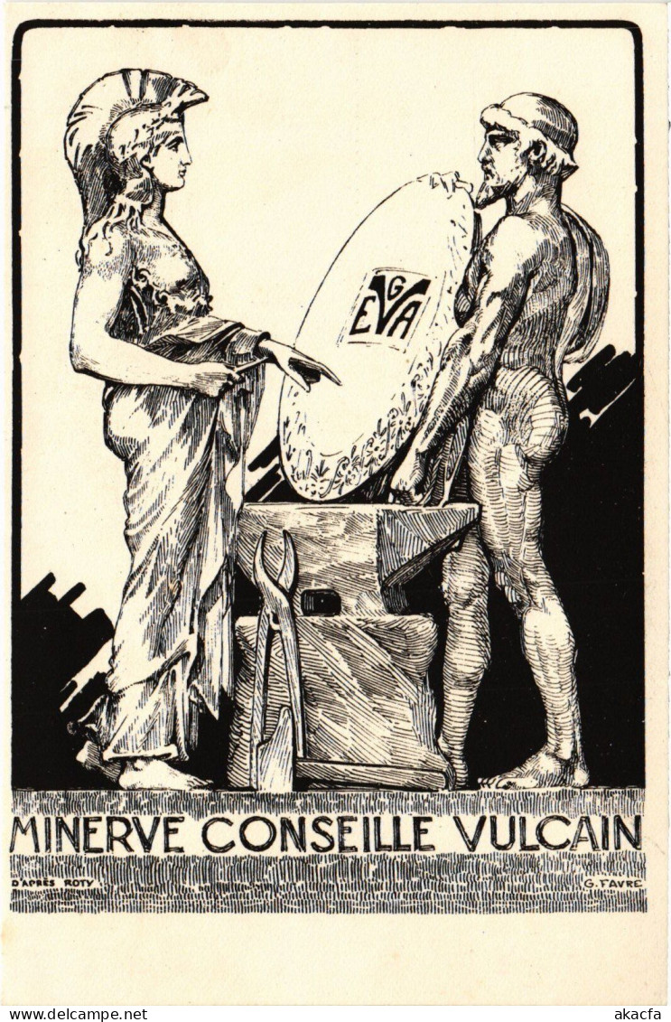 PC ADVERTISEMENT MINERVE CONSEILLE VULCAIN VÉGA ELETRONIC APPAREILS (a57080) - Advertising