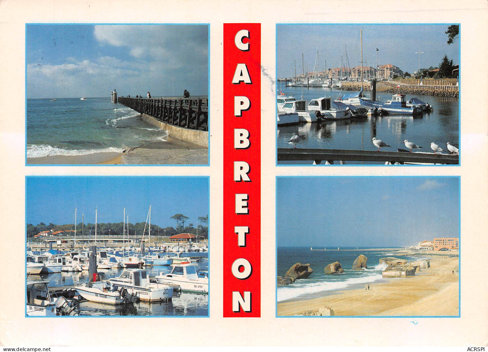 CAPBRETON  Quatre Vues   10 (scan Recto Verso)MH2956 - Capbreton