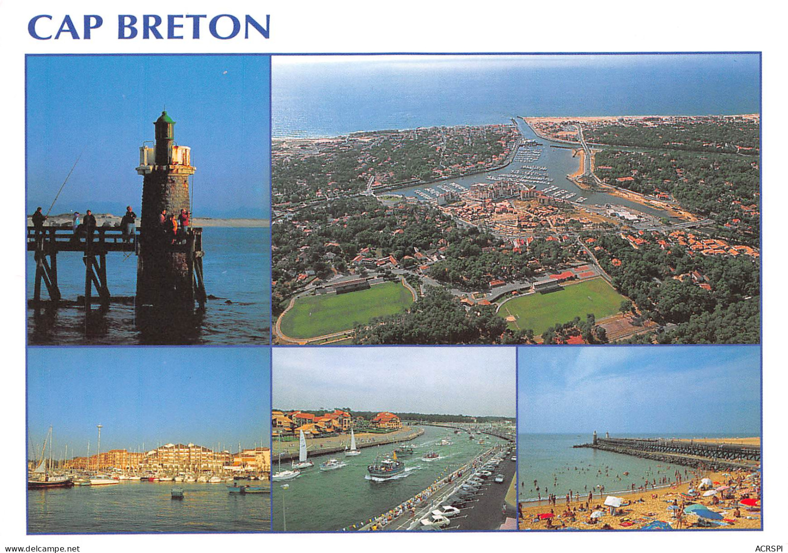 CAPBRETON  Vues Diverses     30 (scan Recto Verso)MH2956 - Capbreton