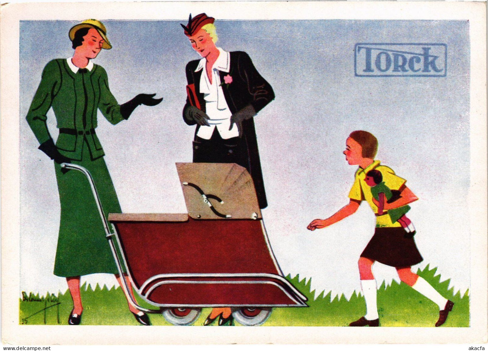 PC ADVERTISEMENT TOCK STROLLER (a56993) - Advertising