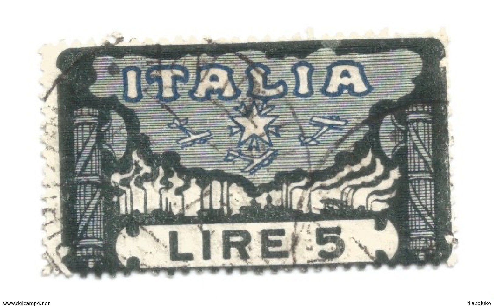 (REGNO D'ITALIA) 1923, MARCIA SU ROMA - Serie Di 6 Francobolli Usati, Annulli Da Periziare - Used