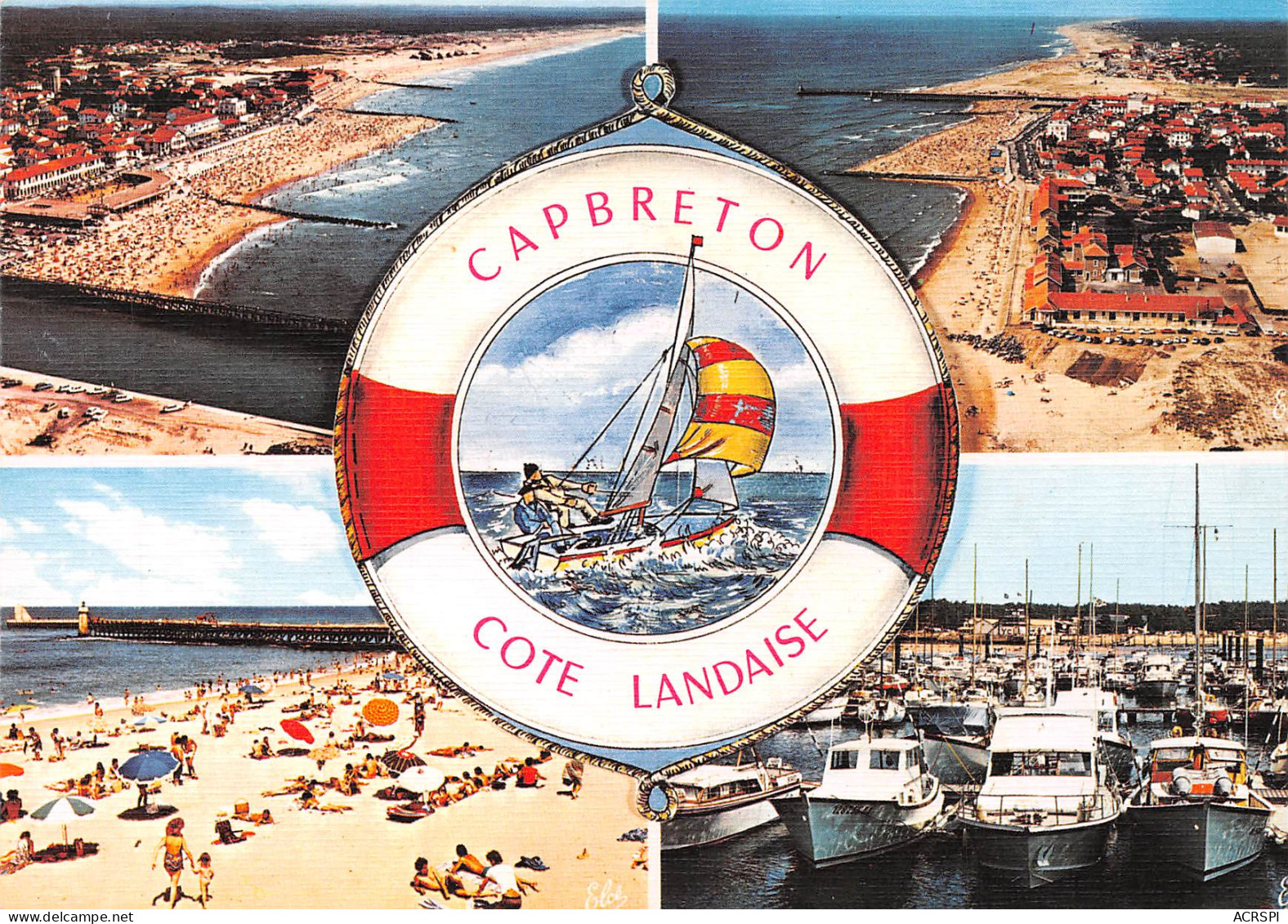 CAPBRETON   Quatre Vues          21 (scan Recto Verso)MH2958 - Capbreton