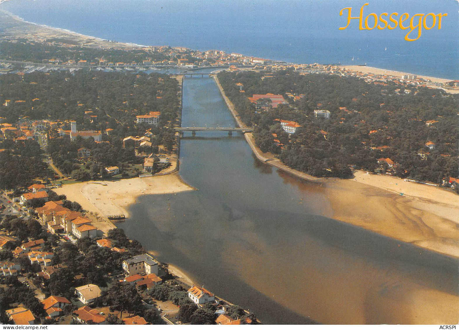 HOSSEGOR   Vue Aérienne     15 (scan Recto Verso)MH2959 - Hossegor