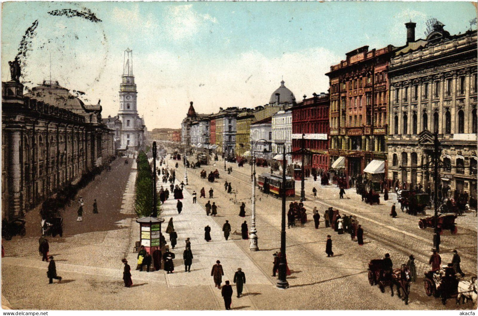 PC RUSSIA ST. PETERSBURG NEVSKY PROSPECT (a56104) - Russie