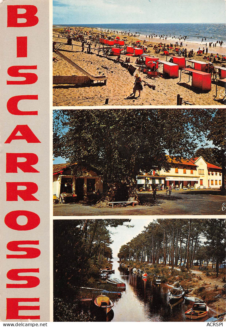 BISCAROSSE  La Grande Plage, Le Vieil Orme, Le Canal De Navarrosse      39 (scan Recto Verso)MH2959 - Biscarrosse