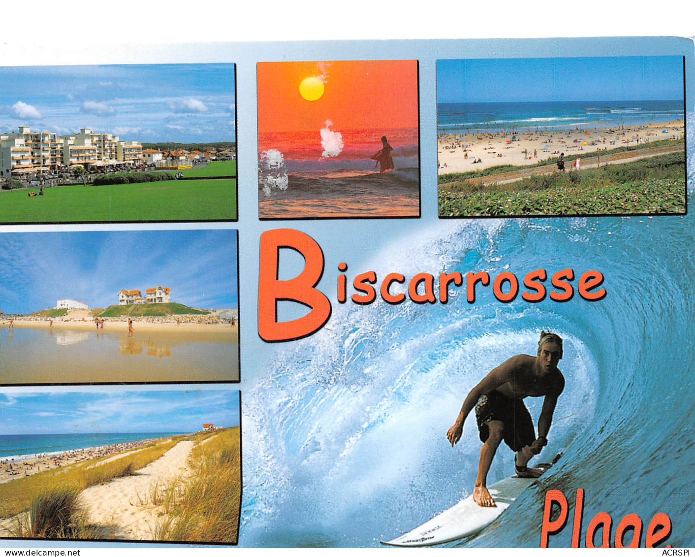 BISCAROSSE PLAGE   Vues Diverses     26 (scan Recto Verso)MH2962 - Biscarrosse