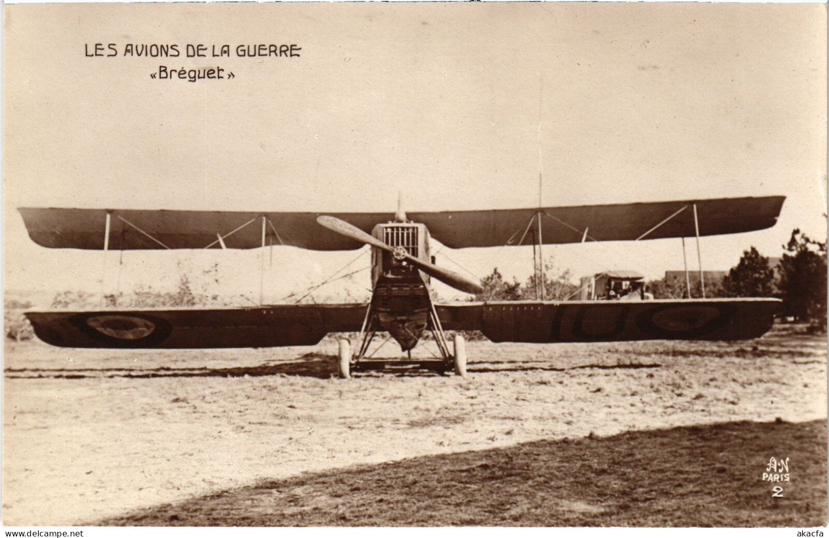 PC AVIATION AVION BRÉGUET MILITARY (a54908) - Autres & Non Classés