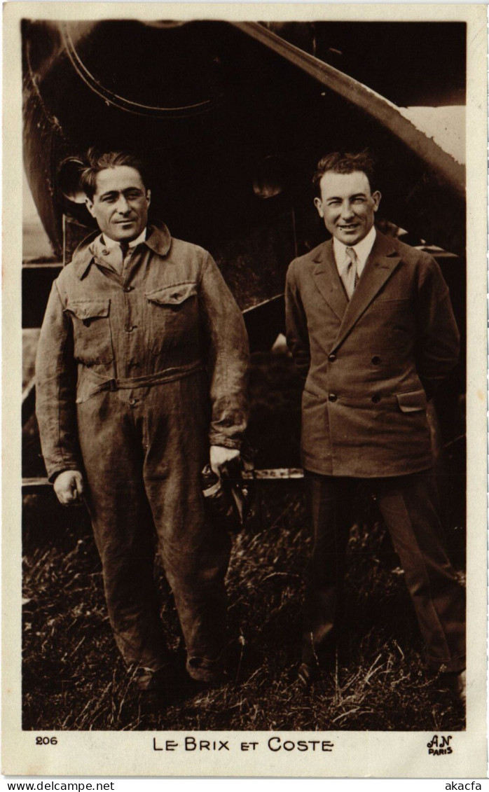 PC AVIATION PILOT AVIATOR LE BRIX ET COSTE (a54754) - Airmen, Fliers