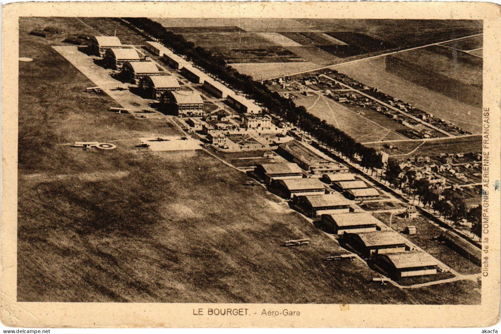 PC AVIATION AERODROME DU BOURGET (a54630) - Aerodrome