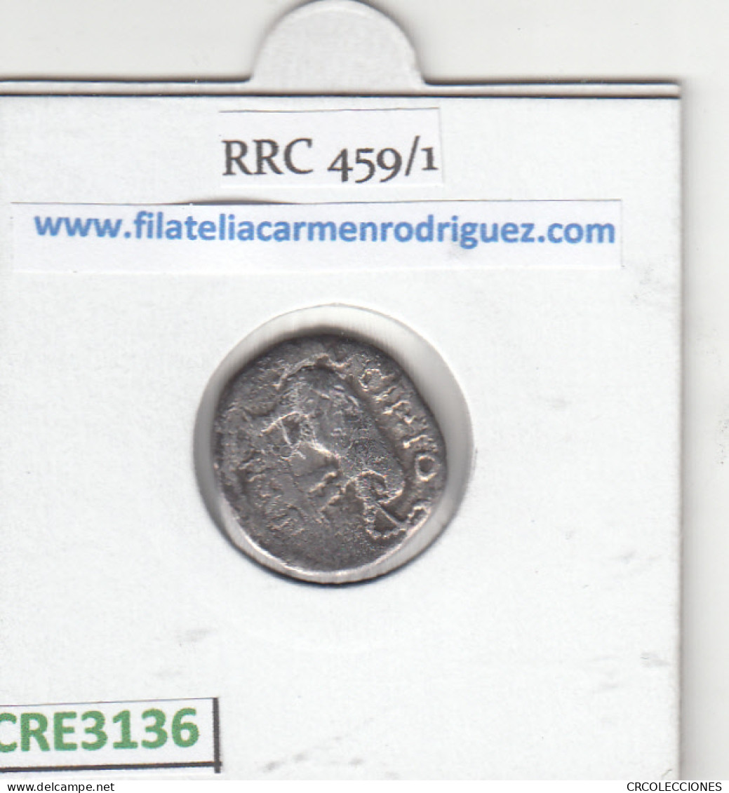 CRE3136 MONEDA ROMAMA DENARIO VER DESCRIPCION EN FOTO - Republic (280 BC To 27 BC)