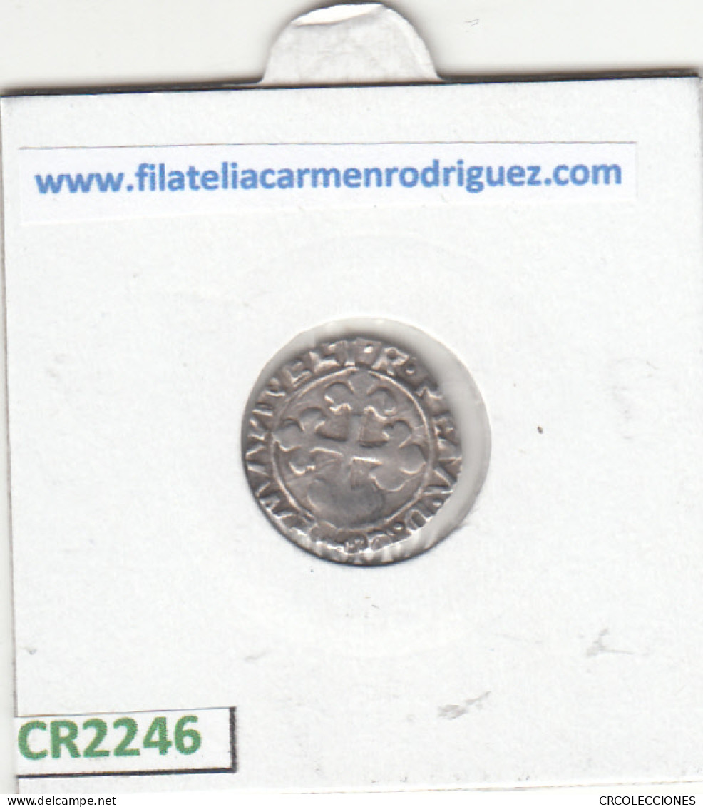 CR2246 MONEDA PORTUGAL MANUEL I 1/2 VINTEM 1495-1521 PLATA MBC - Sonstige – Europa