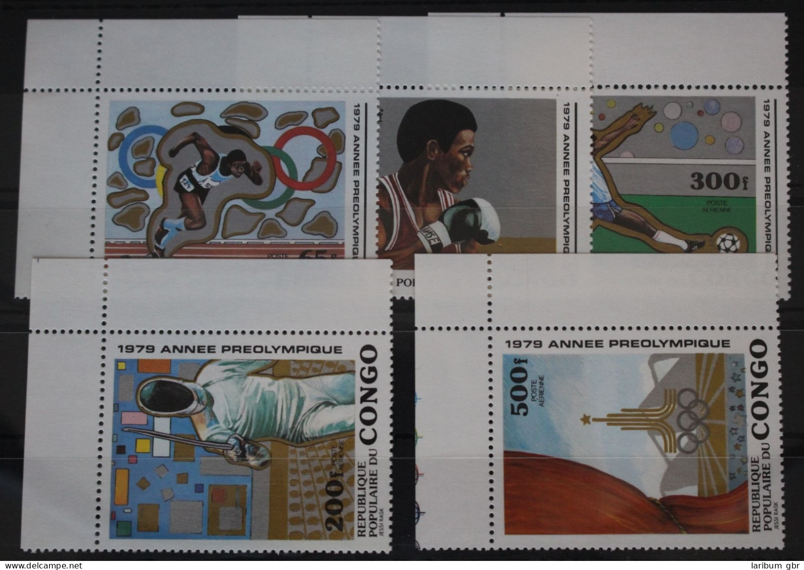 Kongo (Brazzaville) 707-711 Postfrisch #FF931 - Sonstige & Ohne Zuordnung