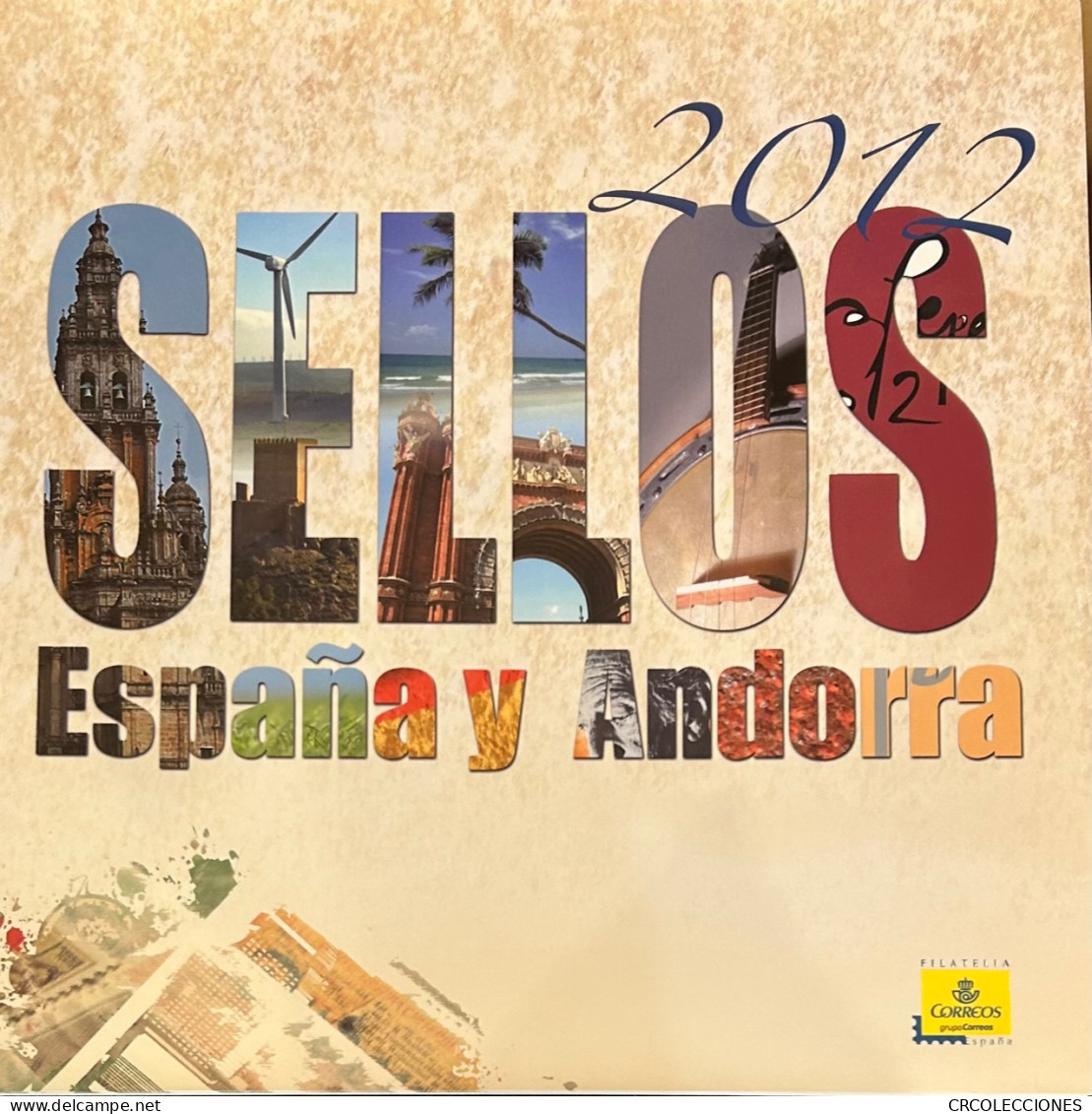 L051 LOTE DE 7 ALBUM DIFERENTES SELLOS DE CORREOS. SIN SELLOS