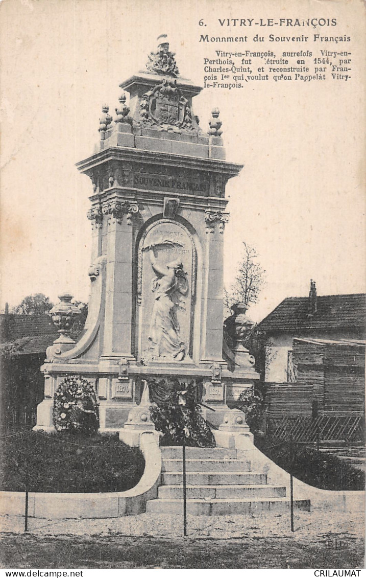 51-VITRY LE FRANCOIS-N°T5112-A/0237 - Vitry-le-François