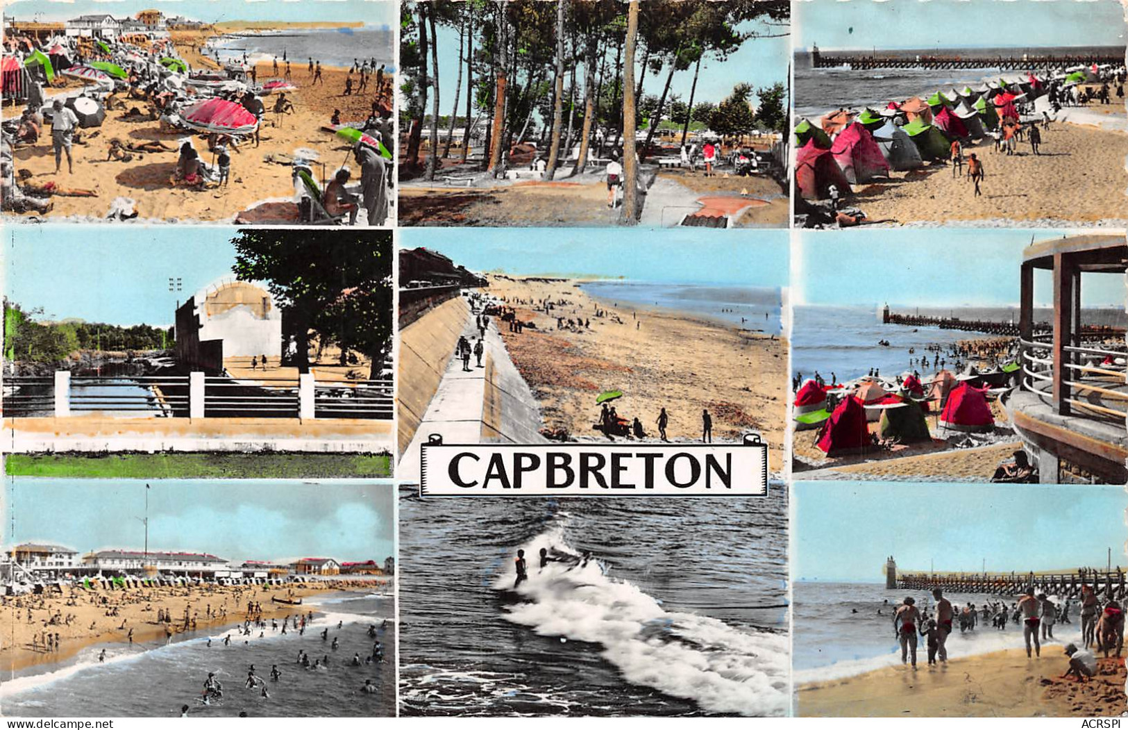 CAPBRETON   Vues Diverses     4 (scan Recto Verso)MH2969 - Capbreton