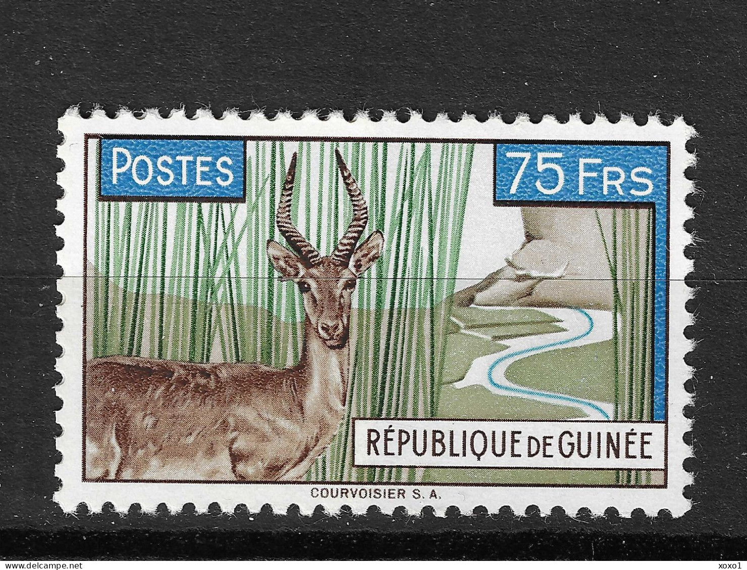 Guinea 1961 MiNr. 72 - 76  Animals Bohor Reedbuck (Redunca Redunca) 5v MNH** 5.90 € - Animalez De Caza