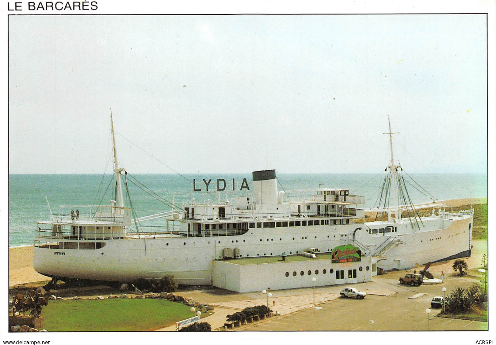 LE BARCARES    Navire  Le LYDIA      18  (scan Recto Verso)MH2972 - Port Barcares