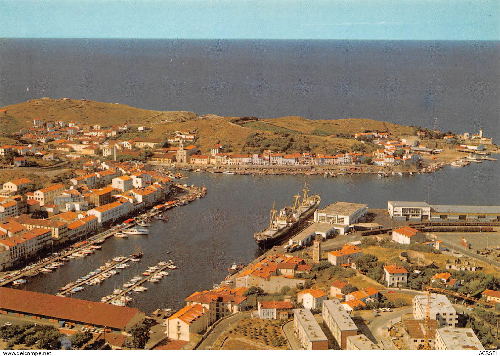 PORT VENDRES   En Avion Au-dessus De La Ville                  35  (scan Recto Verso)MH2972 - Port Vendres