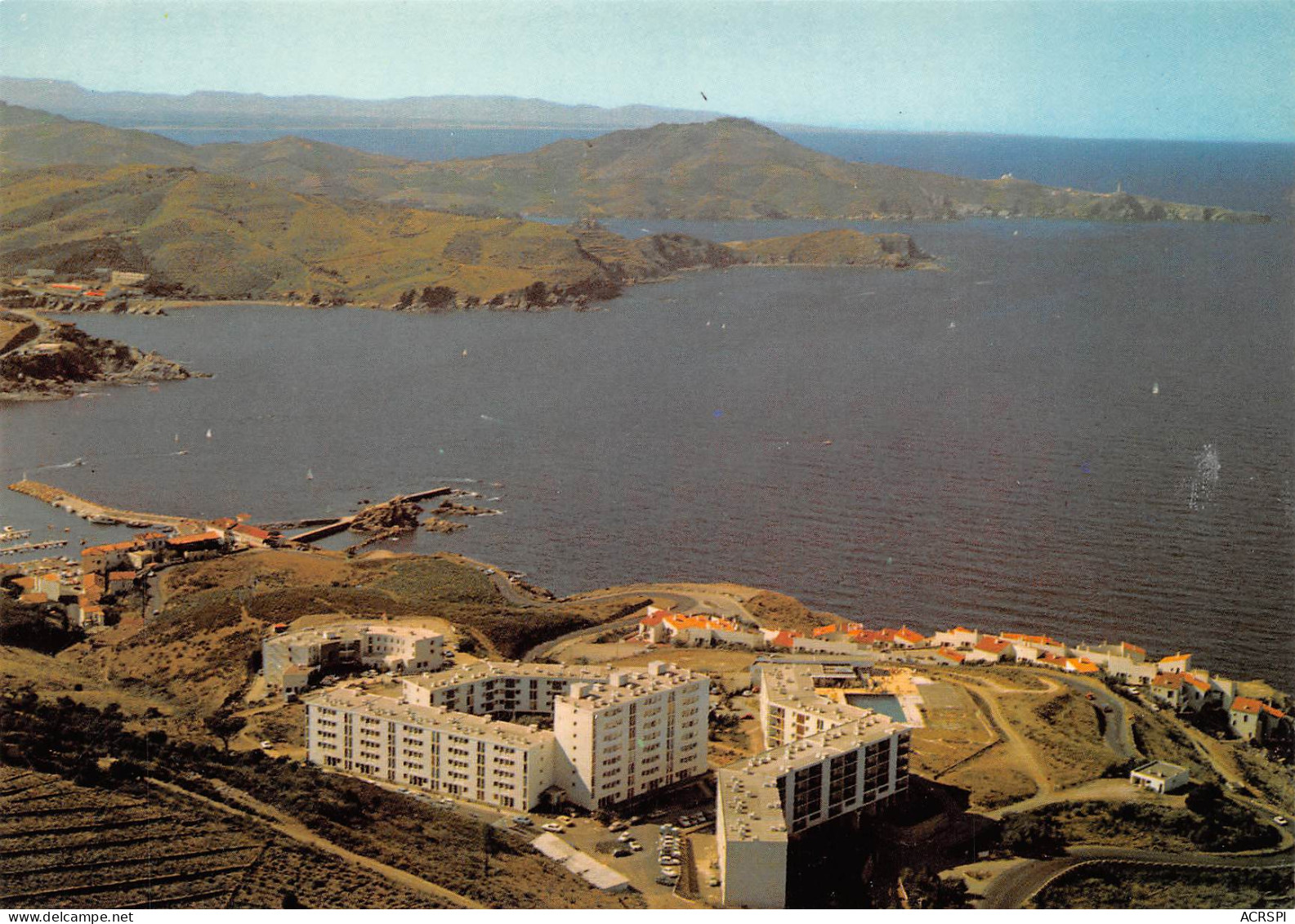 BANYULS SUR MER  Vue Aérienne            37  (scan Recto Verso)MH2972 - Banyuls Sur Mer