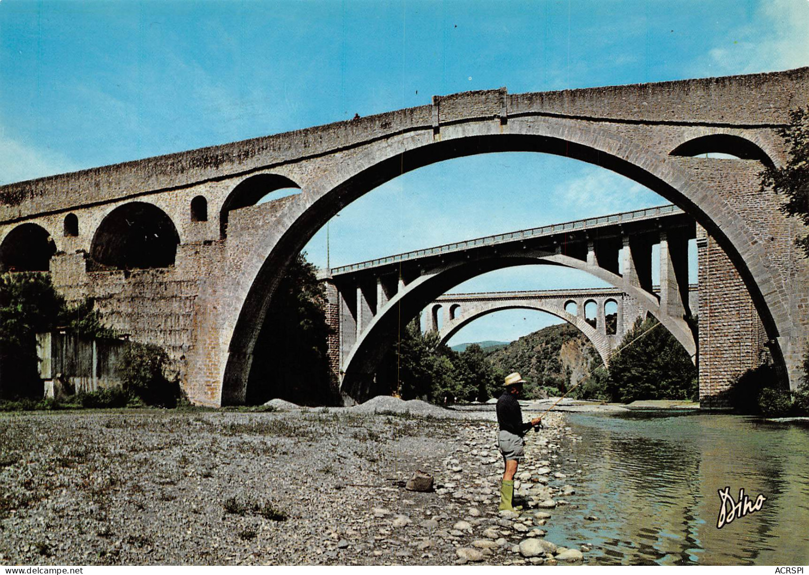 CERET  Les Trois Ponts Sur Le Tech.        49  (scan Recto Verso)MH2972 - Ceret