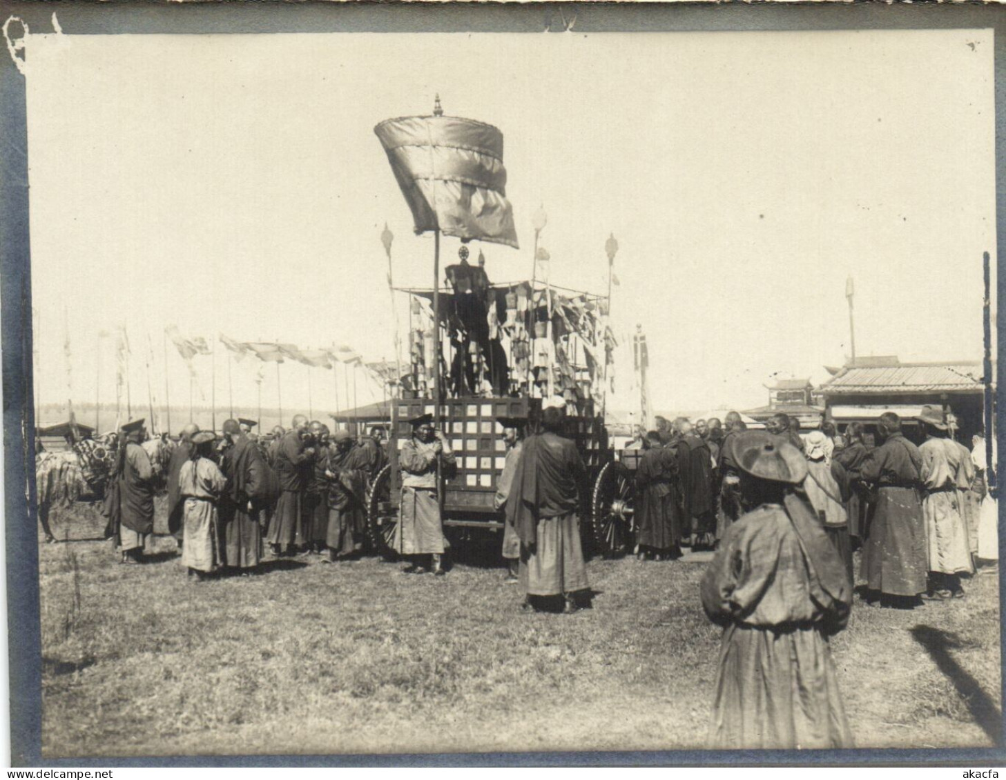 CHINA MONGOLIA CELEBRATION PEOPLE, VINTAGE PHOTO (b53373) - China