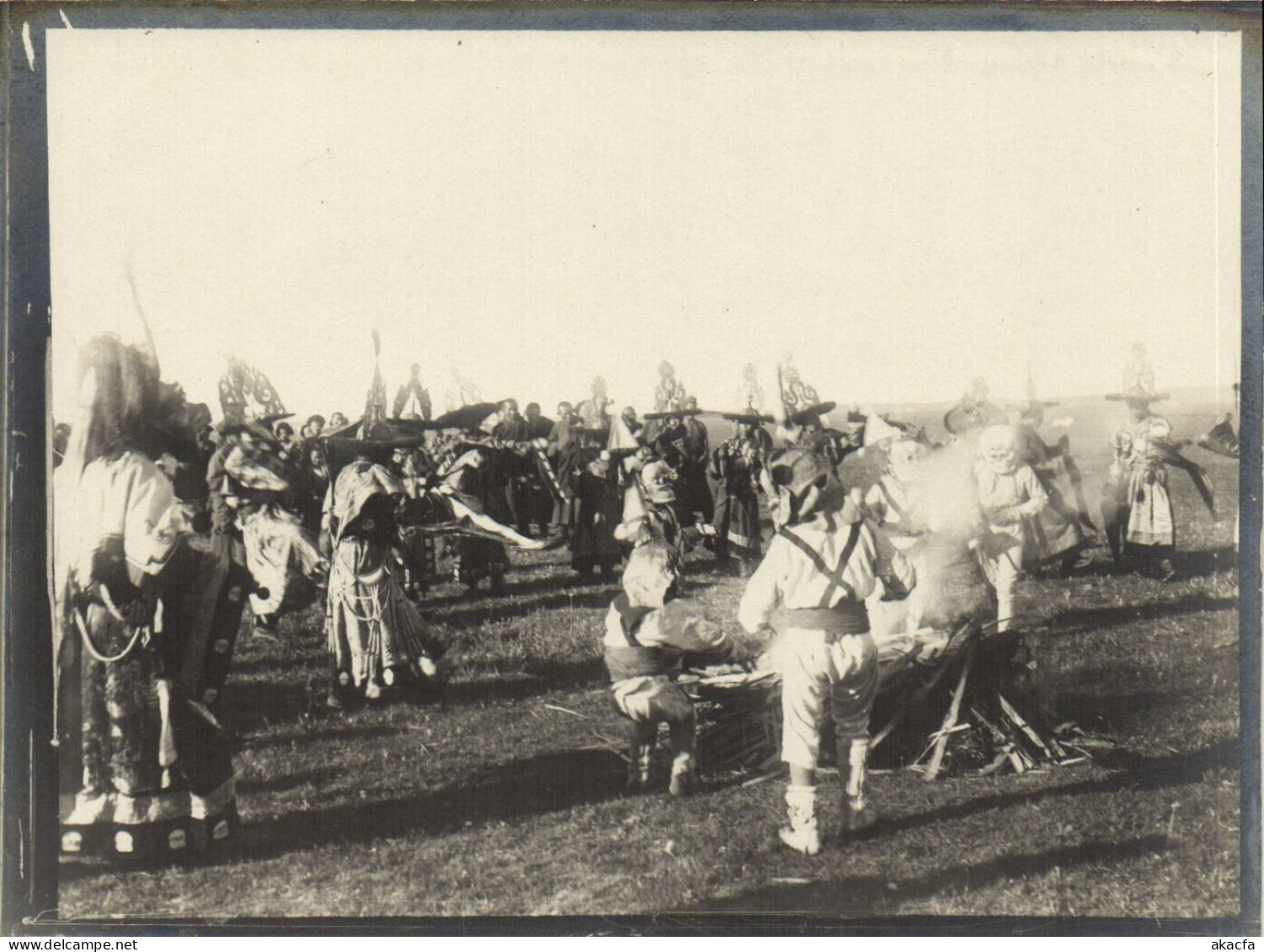 CHINA MONGOLIA CELEBRATION, VINTAGE PHOTO (b53368) - China