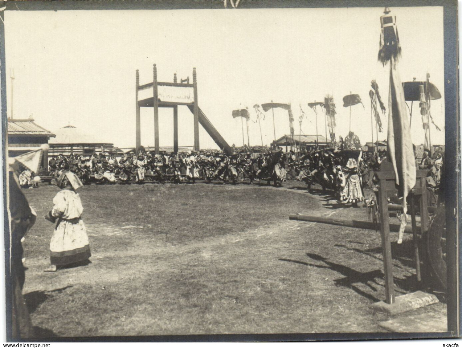 CHINA MONGOLIA CELEBRATION, VINTAGE PHOTO (b53367) - China